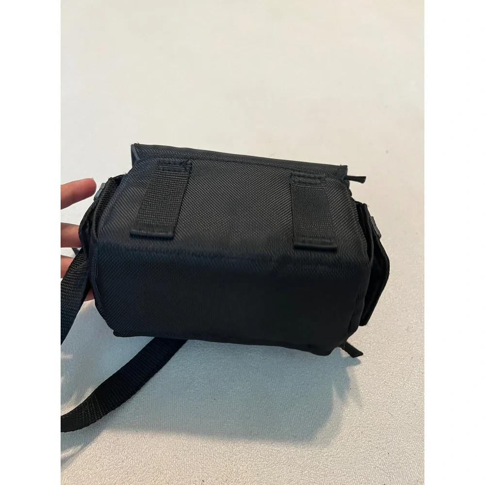 Sony Black Nylon Padded Camera Shoulder Bag with Adjustable Strap and Belt Loops